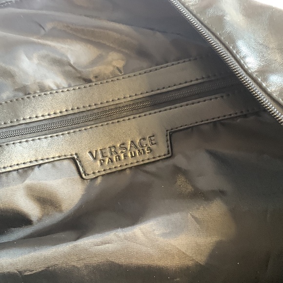 Versace Perfums Faux Leather Duffle Bag Gym Bag - Picture 8 of 8
